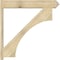 Ekena Millwork Westlake Arts & Crafts Rough Sawn Outlooker, Douglas Fir, 8"W x 46"D x 46"H OUT08X46X46WTL03RDF - alternate 3